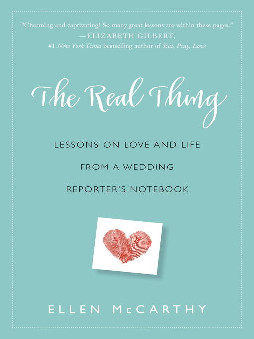 Title details for The Real Thing by Ellen McCarthy - Available